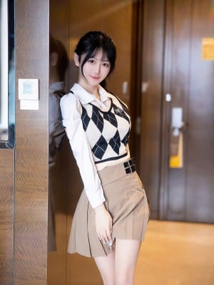 [XiuRen秀人网] 2023.02.27 No.6329 短裙美腿 谢小蒽_A005