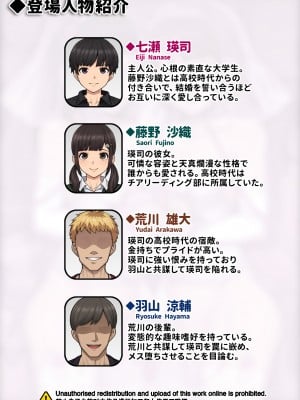 [トランス・トリビューン] トモ堕ち2〜結婚を誓った彼女を寝取られた挙句メス堕ちさせられた俺の末路〜_002