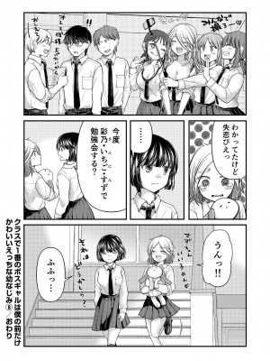 [みこくのほまれ] クラスで1番のボスギャルは僕の前だけかわいいえっちな幼なじみ_207_image_207