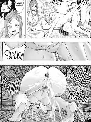 [フリーダムプロフェット] 温泉旅行と絶倫人妻たち｜Splishing Splashing Hot Springs (x3200) [not FAKKU] [Irodori Comics] [無修正]_45
