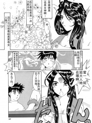 [天月NTR汉化组] (C52) [天山工房 (天誅丸)] Nightmare of My Goddess Vol.3 (ああっ女神さまっ)_27