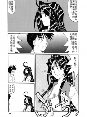 [天月NTR汉化组] (C52) [天山工房 (天誅丸)] Nightmare of My Goddess Vol.3 (ああっ女神さまっ)_29