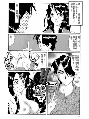 [天月NTR汉化组] (C52) [天山工房 (天誅丸)] Nightmare of My Goddess Vol.3 (ああっ女神さまっ)_34
