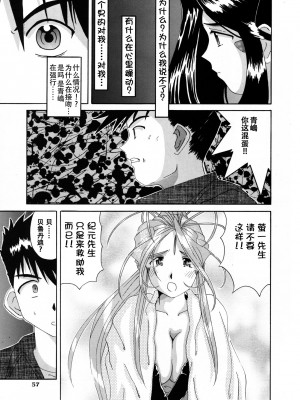 [狗野叉汉化] (C54) [天山工房 (天誅丸)] Nightmare of My Goddess 5 (ああっ女神さまっ)_56
