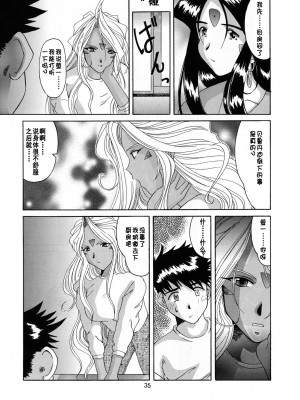 [里流浪猫汉化组] (Cレヴォ25) [天山工房 (天誅丸)] Nightmare of My Goddess 6 (ああっ女神さまっ)_35