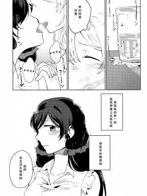 [北京神马个人汉化] (C88) [モノフォビア (ユニ)] セレストブルーの境界線 | 天藍色的境界線 (ラブライブ!)_08