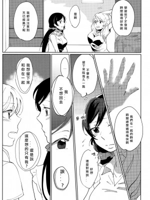 [北京神马个人汉化] (C88) [モノフォビア (ユニ)] セレストブルーの境界線 | 天藍色的境界線 (ラブライブ!)_13