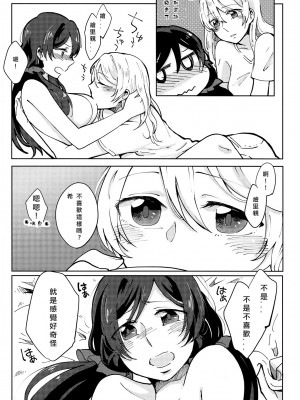 [北京神马个人汉化] (C88) [モノフォビア (ユニ)] セレストブルーの境界線 | 天藍色的境界線 (ラブライブ!)_21
