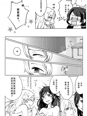[北京神马个人汉化] (C88) [モノフォビア (ユニ)] セレストブルーの境界線 | 天藍色的境界線 (ラブライブ!)_24