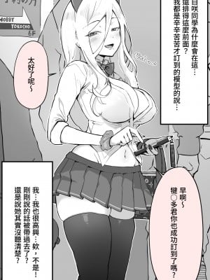 [よしおエレキ] アキバで会った同じクラスのギャルとセフレになった話 -白・黒 統合版 【繁体中文版】_06