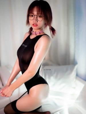 柒柒要乖哦 Vol.016 竞泳水着