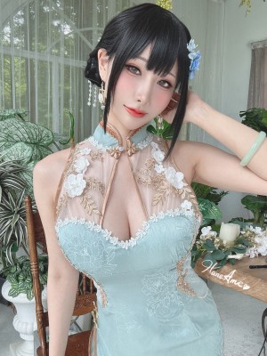 HaneAme 雨波 - Original Jade Qipao_029-TELEGRAM @TLC_UPDATE