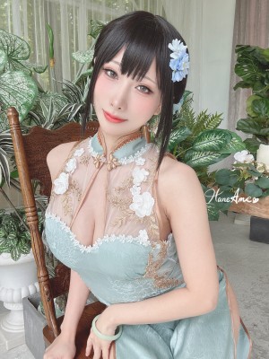 HaneAme 雨波 - Original Jade Qipao_022-TELEGRAM @TLC_UPDATE