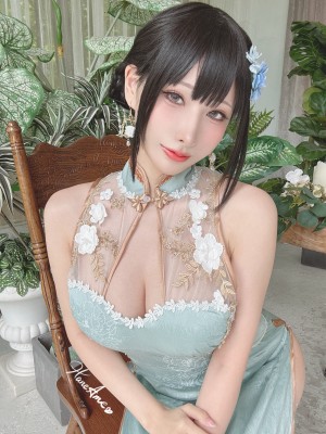 HaneAme 雨波 - Original Jade Qipao_024-TELEGRAM @TLC_UPDATE