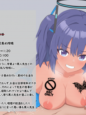 [える]黒人ちんぽに負けたりしないユウカ＆悪堕ち搾精ユウカ+新任黒人先生に寝取られる体操服ユウカ_c0019