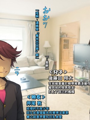 [いちごクレープ大盛組 (横十輔)] ママ犯され「お前の母ちゃん元グラビアアイドル!」part1_004_003