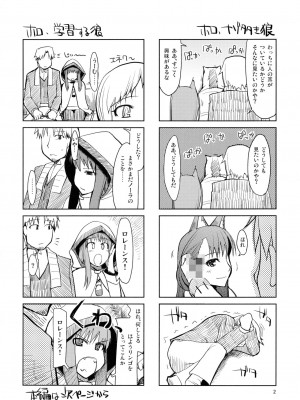(サンクリ39) [Forbidden-Lips (りょう)] wolf’s regret (狼と香辛料)_img002