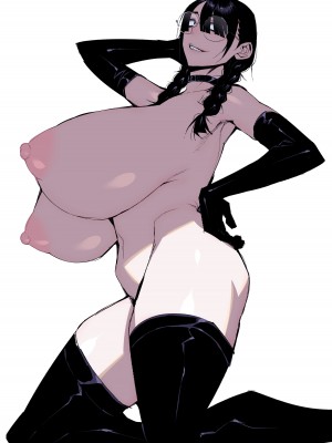 [ムンムン堂]  身長2メートル越えツインテ眼鏡露出狂母乳垂れ流し悪霊おばさんに犯される!!_161_161