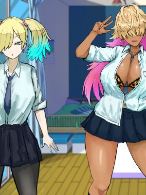 [カブト3号]  俺の家でクラスのヤリマンギャルビッチ達とパコることになった!？_218__17