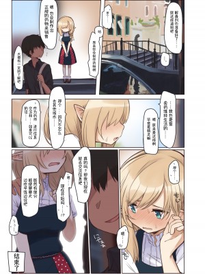 (同人誌) [いーすとはうす (パン☆工場)] エルフと行く街。 (オリジナル) [中国翻訳]_34