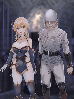 [スタジオドビー] 強気女騎士がチャラ男団員に寝取られるまで〜リーゼ快楽堕ち〜_036