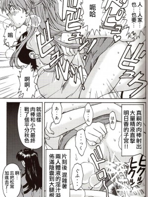 (C71) [天狗のつづら (黒てんぐ)] A wild fancy (新世紀エヴァンゲリオン) [中国翻訳]_35