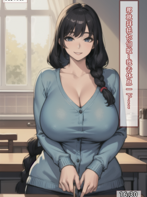 我的妈妈最近很奇快／上  （AI绘制）_072