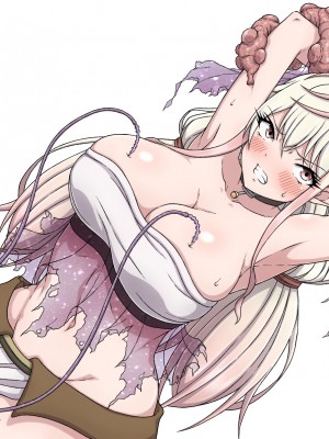 [さわくりーむ] 誘惑巨乳女エルフは搾乳モンスターの餌にされ～自慢の巨乳をエッチに改造され榨乳地獄に堕とされるカラダ～_002