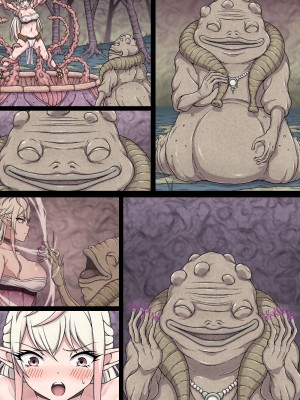 [さわくりーむ] 誘惑巨乳女エルフは搾乳モンスターの餌にされ～自慢の巨乳をエッチに改造され榨乳地獄に堕とされるカラダ～_094