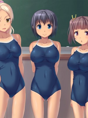 [天空のハルカ] 日焼け跡スク水JKレイプ～夏休みに犯された三人の女子〇生達～_023_022