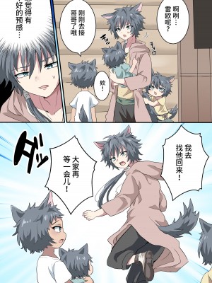 [バーベキューポップコーン (こしあん)] 獣人のお兄ちゃんが色々頑張る話 [迷幻仙域×真不可视汉化组] [DL版]_19