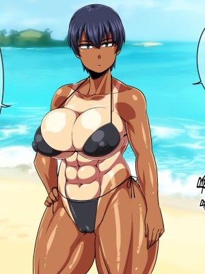 [夏中症 (雨存)] 褐色むすめ 夏季ちゃん～常夏の孤島編～[真不可视汉化]_natuki_0003