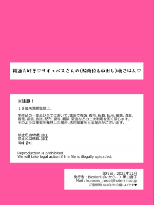 [Bicolor (黒白音子)] 精通大好き♡サキュバスさんの(騎乗位&中出し)晩ごはん♡ [漢化組漢化組×夢中璞影] [DL版]_47