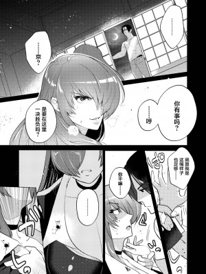 [まるでばらばら (斧田ばら男)] 呪われた血で女になった俺が 宿命のライバルとセックスした話 (キング・オブ・ファイターズ) [葱鱼个人汉化] [DL版]_13