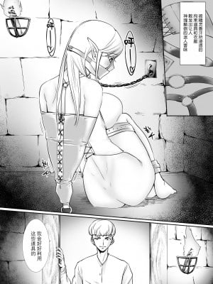 [弄覧少女 (tat)] 拘束焦らされエルフ [BLUE氪个人翻译]_08