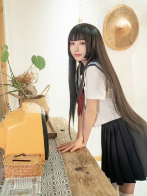 爆机少女喵小吉 - 日常写真-放课后_022