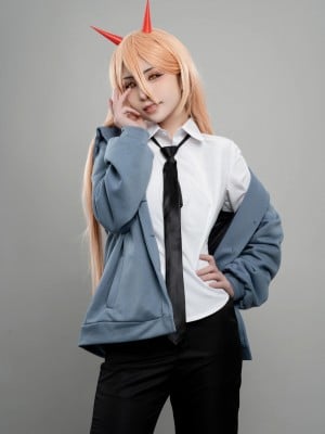 爆机少女喵小吉 - 电锯人 帕瓦_02