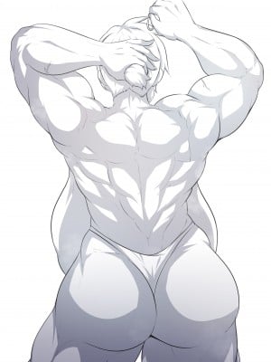 [shirotou]トイレ狩り童貞の変態巨女[中國語][个人整理]_40
