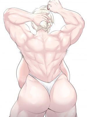[shirotou]トイレ狩り童貞の変態巨女[中國語][个人整理]_39