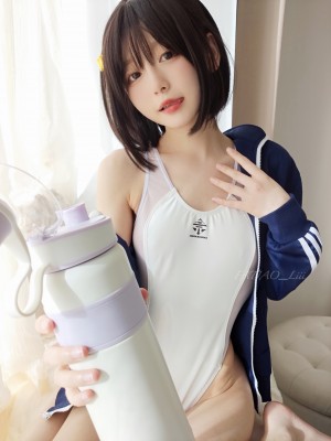 迷之呆梨(发条少女) 2022 12月fantia会员订阅合集_2022-12-13 先輩、一緒にウォーミングアップしましょう [18P1V-41MB] - 3