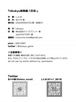 [nikukyu (しにま、佐々木篠)] nikukyu総集編-1匹目-_178
