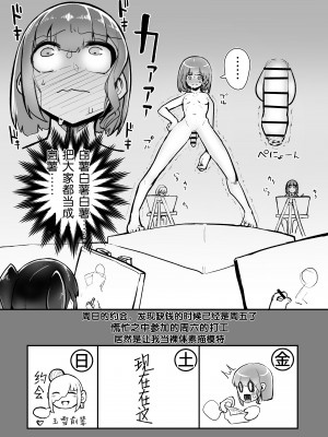 [にしん三振 (ニシン)] ふたなり女子がヌードデッサンモデルのバイトをすることになったのですが…[靴下汉化组]__FqkhfbTfoCg_T_c_003