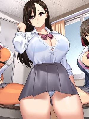 [ぽるちーに] 生ハメ大好きギャルビッチばかりの貞操観念欠落生徒会!! どスケベ校則に違反する生徒は発情マンコで性指導!_442