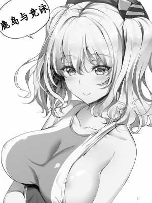 [アカペンギン (アサヒナヒカゲ)] KASHIMA TO KYOUEI!! (艦隊これくしょん -艦これ-) [中国翻訳] [DL版]_02