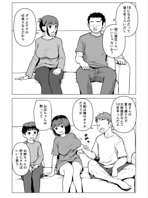 [もちち丸] ウチでは家族セックスは常識らしい_45