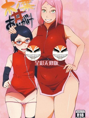 (C89) [からきし傭兵団 真雅 (砂原渉)] 木ノ葉丼あいがけ (BORUTO -ボルト-) [這狀聲詞也太多了吧個人漢化] [海虎战神汉化组汉化] [黑条汉化] [カラー化] [無修正]_01