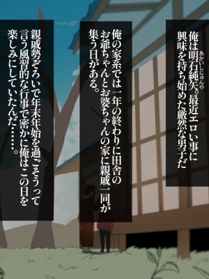 [摩伊那市 (絵子るび)] 年越し 親戚の叔母ちゃん達との一夜_003