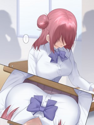 [柊ぽぷら] テスト中に憑依された女の子のオナニー♡ [中国翻訳]_05
