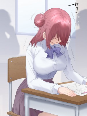 [柊ぽぷら] テスト中に憑依された女の子のオナニー♡ [中国翻訳]_04