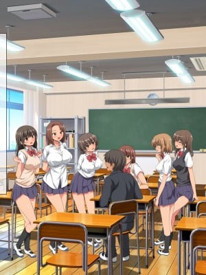 [きゃろっと] 僕の事が好きな女子達が転校してきた巨根男に全員寝取られた_004